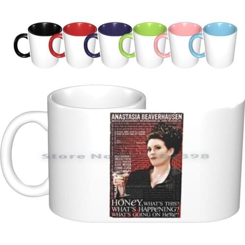 Karen Walker. Will & Grace. Campy. Gay. Drag Ceramic Mugs Coffee Cups Milk Tea Mug Karen Walker Will Grace Campy Gay Drag