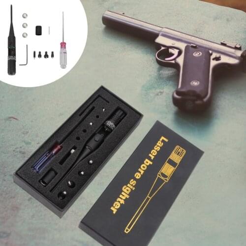 0.22-0.50 Red Dot Bore Sight Boresight Target Optics Collimator Shooting Accessories