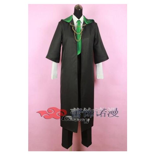 Film Death Eater Lucius Malfoy Cosplay Costume For Halloween Party