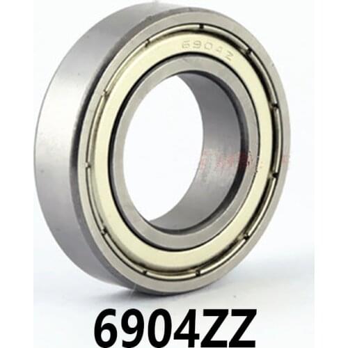 1pcs/lot 6904ZZ Deep Groove Ball Miniature Mini Rolling Bearing 6904-ZZ 6904ZZ 20*37*9mm 20 *37*9 Two-sided Metal Cover
