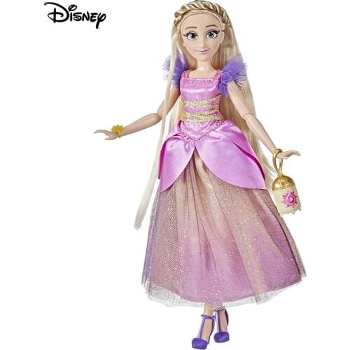 Disney Princess Style Series Rapunzel Model Doll Contemporary Style Fashion Doll Clothes and Accessories Collectable Toy F1247