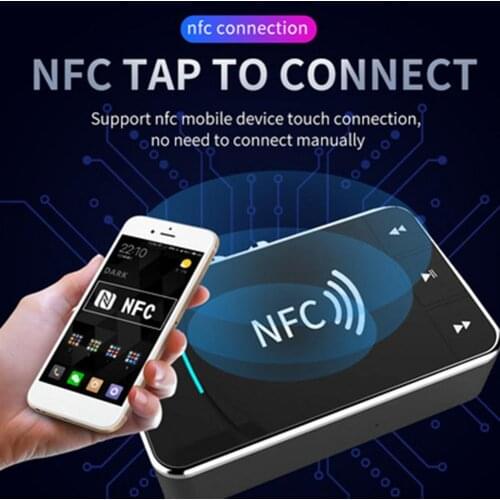 NFC Bluetooth-compatible 5.0 Audio Transmitter Receiver 2RCA 3.5MM Aux Jack USB Dongle Music Wireless Adapter For Car PC TV
