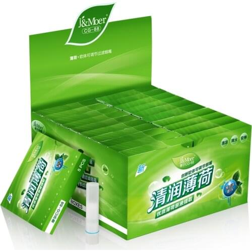 Disposable Cigarette Holder Filter Mint Explosion Pearl Cigarette Filter Healthly Men Smoking menthol flavor Cigarette Holder