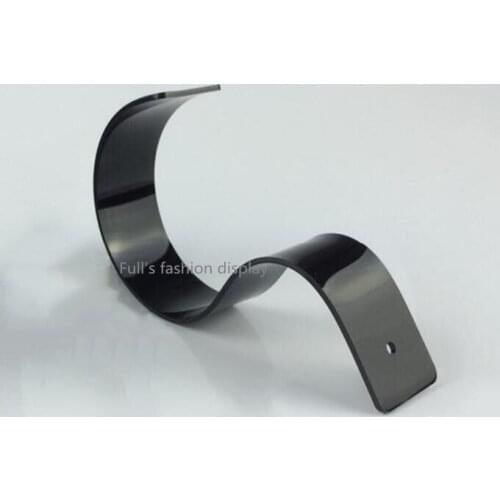 Wholesale counter Belt display racks Acrylic Display Stand belt holder desktop stand 100PCS