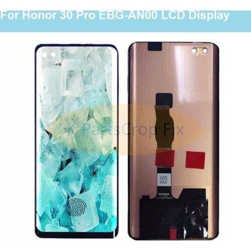 6.57''Original OLED for Huawei Honor 30 Pro LCD Touch Screen Digitizer Assembly for honor 30 pro LCD display EBG-AN00 LCD
