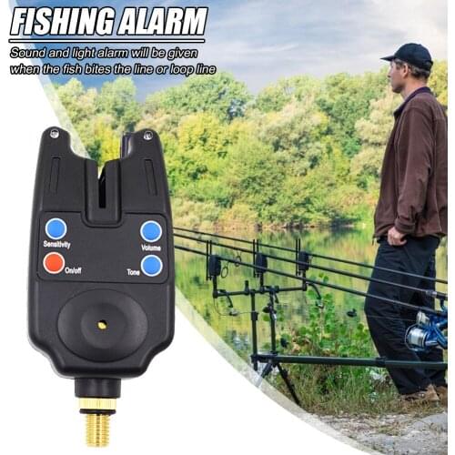 Lightweight Night Fishing Alarm Portable Waterproof LED Carp Fishing Bites Alert Sea Boat Fishing Tackle Tools