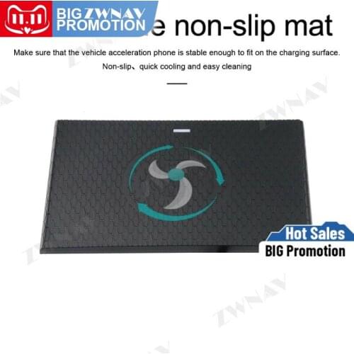 QI car Fast wireless charger For Jaguar XE/XF/XFL/FPACE 2017-2018 Fast Wireless Charging Car Phone Holder for iphone/Samsung