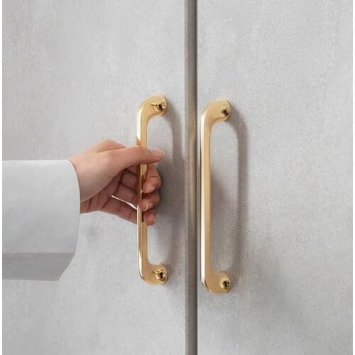 Cabinet Door Handle Modern Minimalist Cabinet Drawer Small Handle Cupboard Wardrobe Door Handle Light Luxury Handle