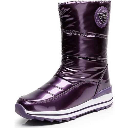 "Women 's hair thickening boots new girls warm boots and short cylinder pile waterproof non-slip outdoor boots Women work boots