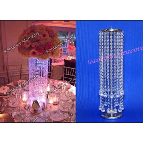 10pcs/lot Acrylic crystal wedding centerpieces ferris wheel road led candle holders wedding decoration 60cm*15cm