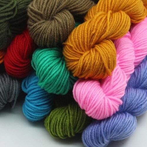 2mm Acrylic Yarn Hook Shoe Cushion Cross Stitch Yarn Acrylic Line High Quality Yarn For Hand Knitting