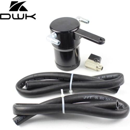 Aluminum Billet Oil Catch Can With Baffle Plate For Ford Mustang F-150 2011-2017