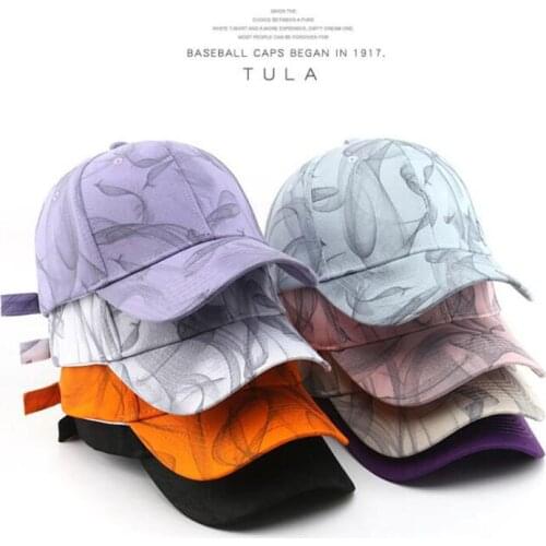 2021 Fashion Baseball Cap for Women and Men Cotton Printed Hat Summer Sun Caps Casual Hip Hop Snapback Hat Hard Top