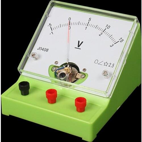 Large DC voltmeter Voltmeter Grade 2.5 Physical electricity Teaching demonstration Experimental equipment physical experiment