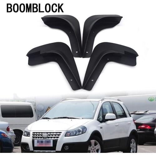 4pcs Car Front Rear Mud Flaps Mud Flap Mudguards Fender For Suzuki SX4 4-Door Sedan Accessories 2007-2013