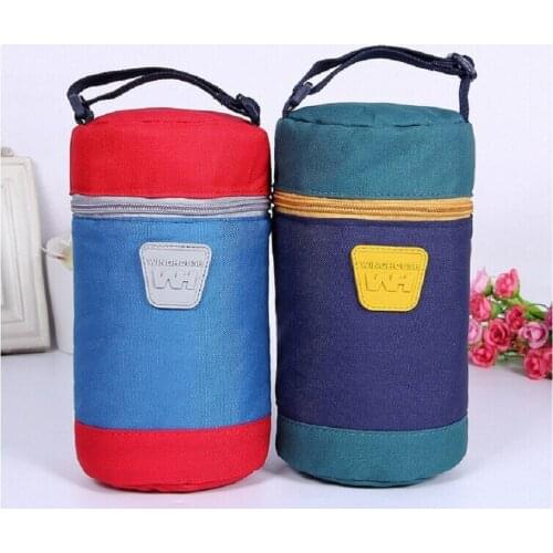 Baby Feeding Milk Bottle Milk Warmer Insulation Bag Students Insulation cup bag Baby Milk Bottle Package 2 Colors