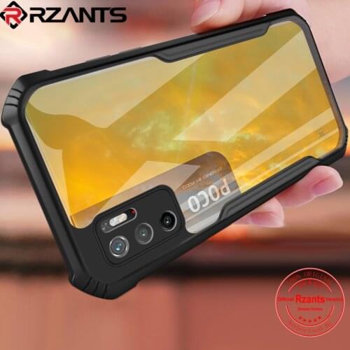 Rzants For Xiaomi POCO M3 Pro Redmi Note 10 10S Redmi Note 10 Pro Max 4G 5G Case Hard Air Bag Protection Slim Cover