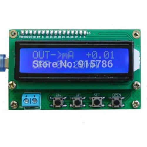 0-24mA current Signal sensor/signal generator / 4-20mA signal source transmitter / 0-12V process calibrator