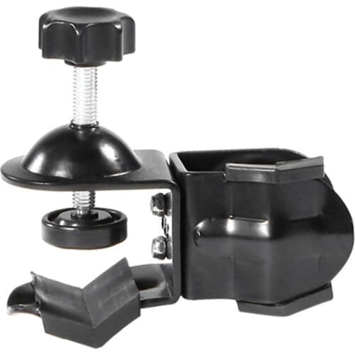 Double Head Metal U Clip Photographic Equipment C Clamp for Photo Studio Boom Arm Light Stand Tripod Accessories