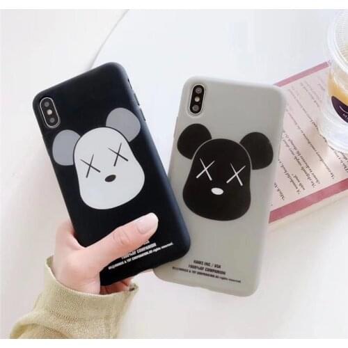 LS 2020 New Cartoon Phone Case for iPhone 6 6S 7 8Plus Cute Creative Back Fitted Cover for iPhone 11 promax XSMAX XR Clear Soft
