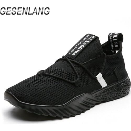 2020 Mens Sneakers Running Shoes Rubber Anti-Slip Wear Resistant Mesh Breathable Outdoor Casual Walking Jogging Sports Trainers