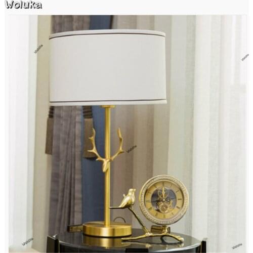 Desk lamp bedroom bedside desk lamp living room study indoor household housewarming gift CD50 W06