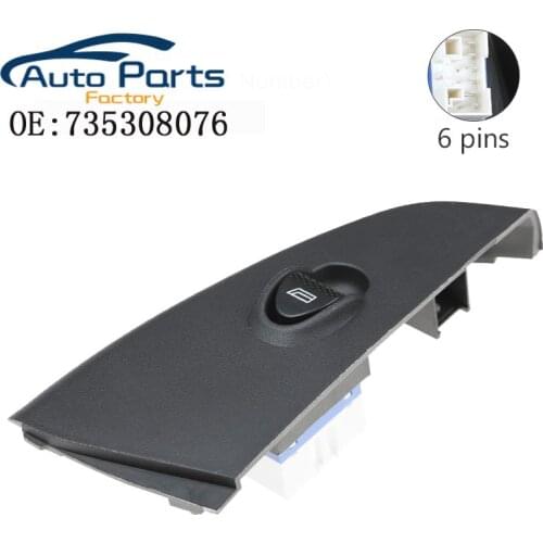 New Electric Power Window Control Switch For Fiat Palio 2002-2011 For Siena 2002-2012 735308076 735302408