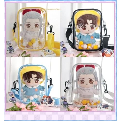 20cm Transparent Dolls Itabag Anime Lolita Kawaii Mini Shoulder Messenger Bag Japanese Soft Girl Potable JK Uniform Handbags