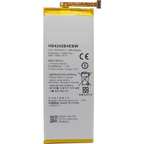 Replacement Phone Battery HB4242B4EBW For Huawei honor 6 H60-L01 H60-L02 H60-L11 H60-L04 honor 4X 3000mAh