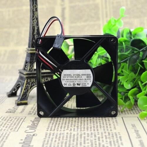 FOR NMB 3112KL-05W-B59 8032 24V 0.25A Converter Radiator cooling Fan