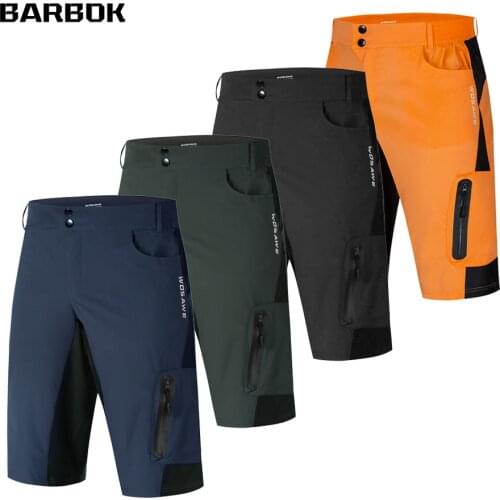 WOSAWE Summer Hiking Shorts with Pockets Outdoor Sports Shorts Men Riding Clothes Quick Dry Reflective Climbing Hiking Shorts