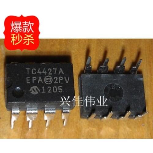 10PCS TC4427AEPA TC4427A DIP8 new original authentic double -speed power drive