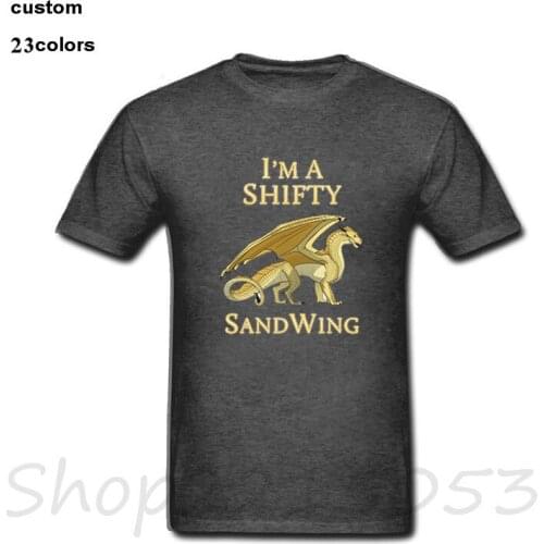 2020 streetwear I am a Shifty SandWing Wings Of Fire Men funny game T-Shirt gothic black white male tshirt clothing tee t shirts