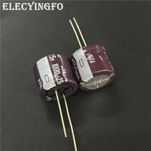 5pcs/50pcs 1000uF 25V NICHICON PJ Series 18x16mm Low Impedance Long Life 25V1000uF Aluminum Electrolytic capacitor