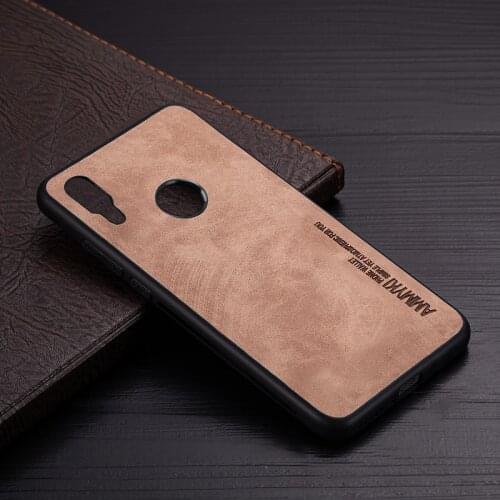 AMMYKI Soft Silicone case For Huawei P20 Lite Nova 3 3i 3e P Smart 2019 Case leather For Huawei Honor 10 Lite 8C Play case