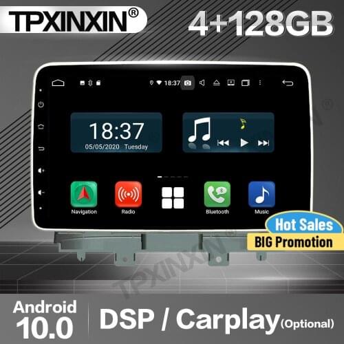 128G Carplay Car Radio 2 Din Stereo Receiver Android 10 For Ford Focus 2019 GPS Player Audio Recorder Head Unit
