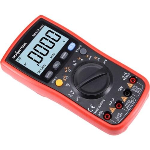 Digital Multimeter RM219 19999 Counts Auto Range Multimeter NCV Frequency Auto Power off Voltage Ammeter Current Tester