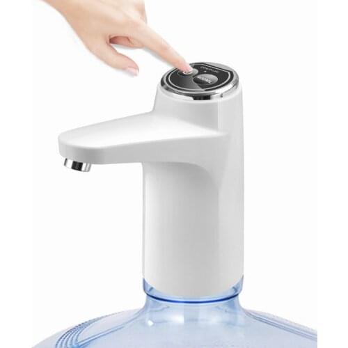 Touch Control Water Pump Automatic Button Dispenser Household Electric Gallon Bottle Drinking Switch USB Charging Supplies
