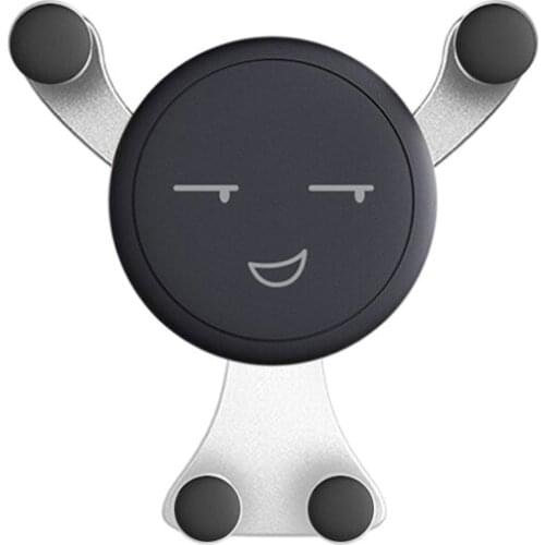 Gravity Car Phone Holder Stand Air Vent Mount Stand Bracket No Magnetic Funny Cartoon GPS Mount Support For iPhone Xiaomi