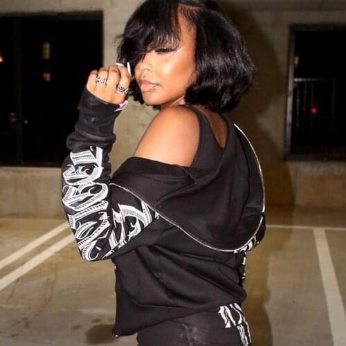 Женские толстовки с надписями HKML China At AliExpress