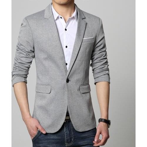2021 new arrival blazer men cotton linen soild 4 color men suit plus size men blazer slim fit blazer men suit jacket 4XL 5XL 6XL