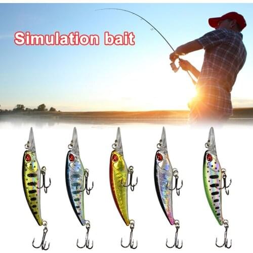 Long Tongue Floating Water Minnow Lures Bait 7.5cm 15g Fake Bait Bionic Bait Hard Bait for Fishing Tackle