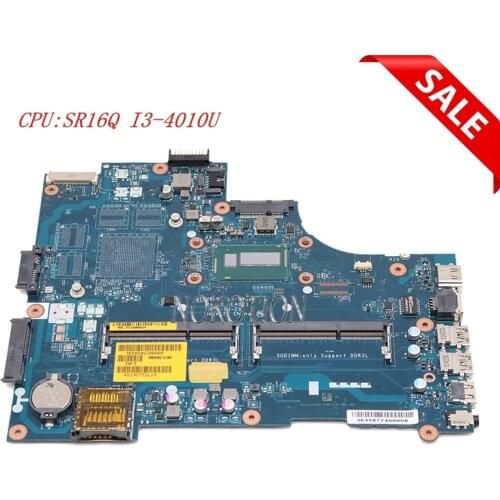 Nokotion VBW01 LA-9982P For dell Inspiron 15R 5537 3537 CN-0CX6H1 0CX6H1 laptop motherboard SR16Q I3-4010U CPU DDR3L