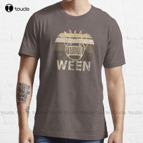 New Ween Vintage Retro Boognish T-Shirt Cotton Tee Shirt