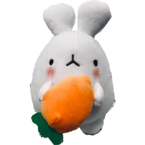 Plush radish rabbit toy stuffed rabbit toy plush soft rabbit with radish baby kids toy
