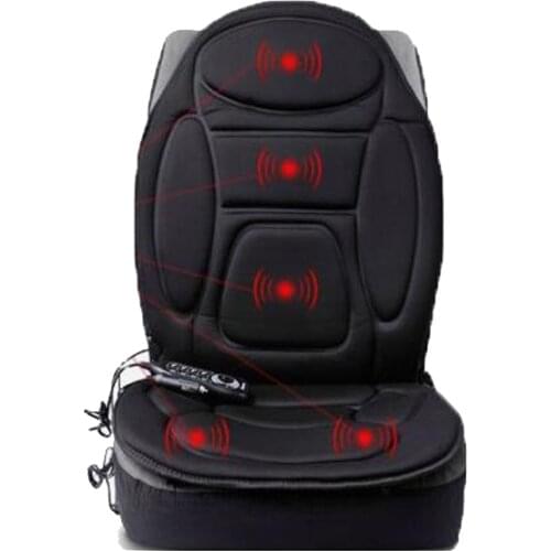 Car seat cushion electric heating massage cushion On-board winter essential health massage chair cushion body massage products