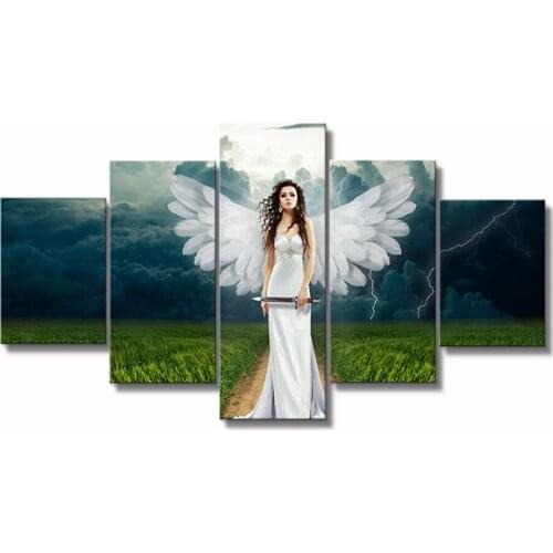 Full Square Drill 5D DIY Diamond Painting portrait "angel" Multi-picture Combination 3D diamond Embroidery Mosaic,home Decor