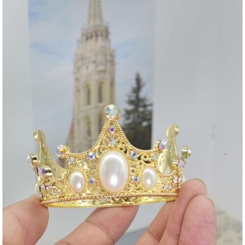Newborn Girls Boys Photography Crown Props Infant Kids Shooting Photo Headdress P31B