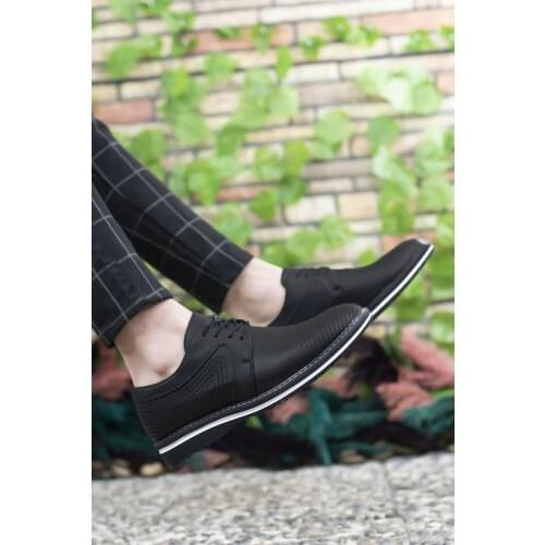 Riccon Black Men Casual Shoes 0012689 'Turkish' Quality 2021 Fashion Design Season Comfort Fast Shipping