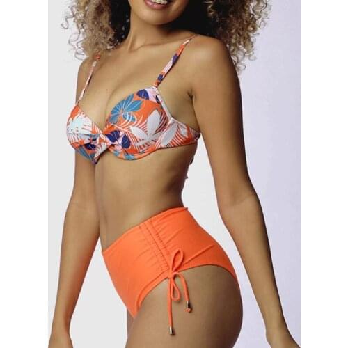 Sexy Women Two-piece Bikini Swimwear 2021 New Summer Style Lady Bandage Bikini Set Push-up Bra Bathing Suit Biquini Swimsuit